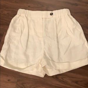 White Shorts